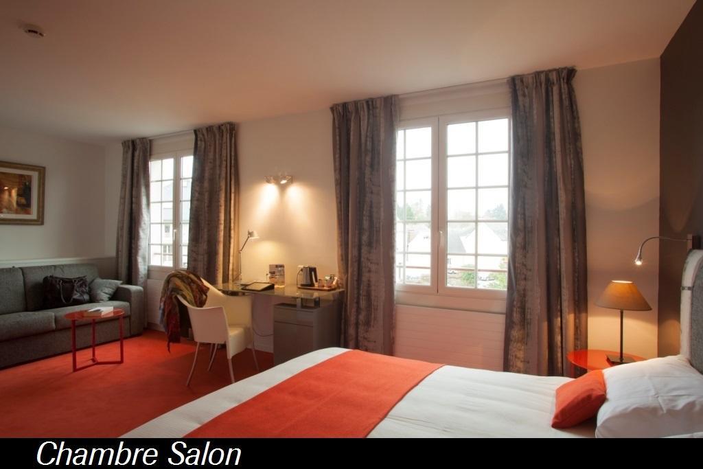 Hotel Logis Ar Milin Châteaubourg Exterior foto